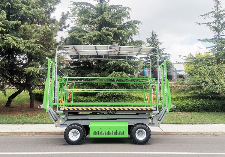 4GP-1200EP FGKL 鋰電 高功率 出口型 作業平臺+帶太陽能輔助發(fā)電